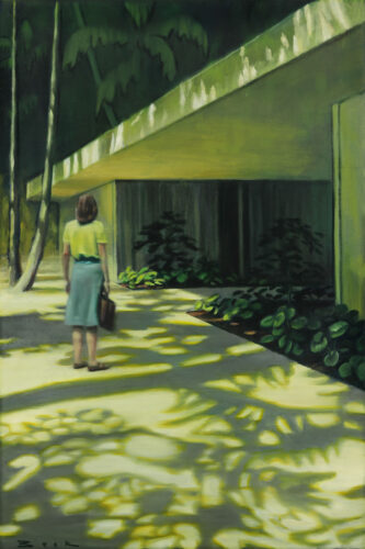 Outside